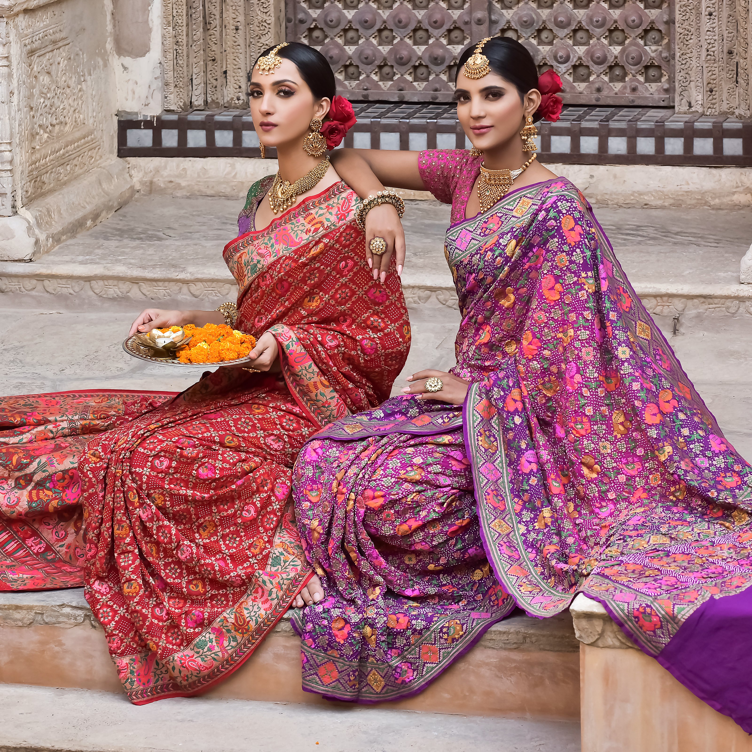 Purple pattu saree made in to dress | Lehenga designs, Anarkali dress, Dress